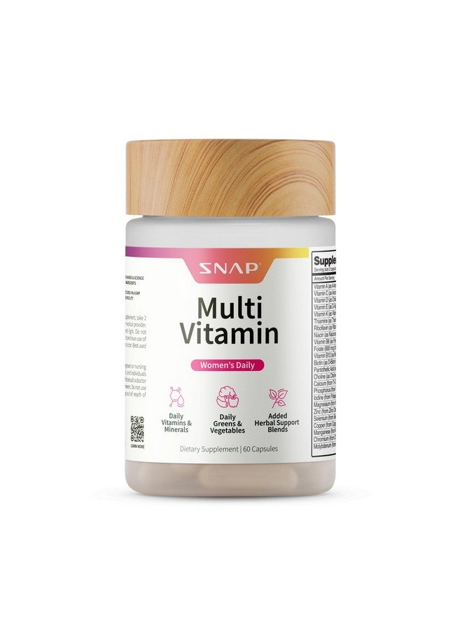 SNAP SUPPLEMENTS Women's Daily Multi Vitamins - Image 1