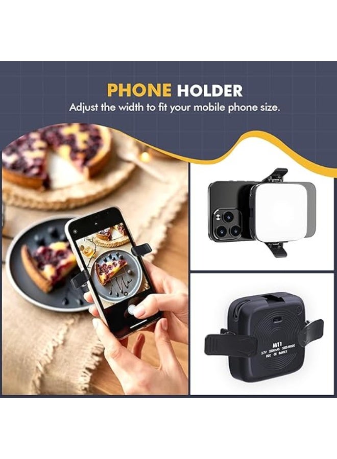 Clip-On Selfie Light with 64 LEDs – Rechargeable & Adjustable Video Light for Phone, Laptop, Camera – Perfect for Makeup, YouTube, TikTok, Live Streaming, and Meetings - Image 4