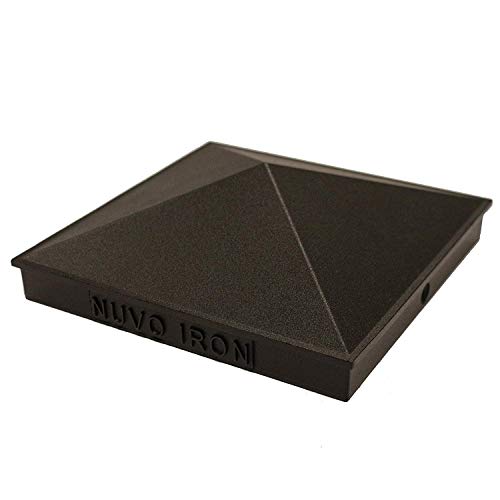 Nuvo Iron Pyramid Post Cap, 4.5-in x 4.5-in - Image 3