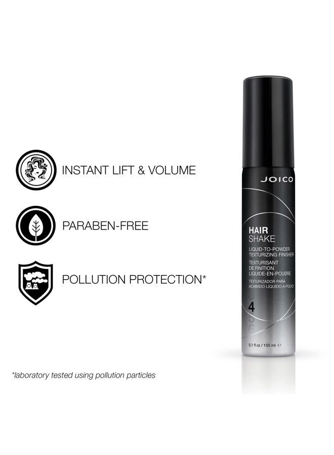 JOICO Hair Shake Liquid-To-Powder Texturizing Finisher | For Most Hair Types | Long-Lasting Volume | Instant Lift | Quick Dry Finish | Protects Against Pollution | Paraben Free | 5.1 Fl Oz - Image 2