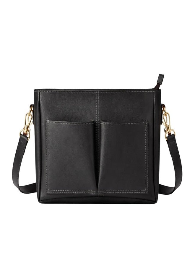 IMARS Premium Vegan Leather Multi-Strap Sling Bag | Compact Crossbody with Dual Detachable Straps - Image 1