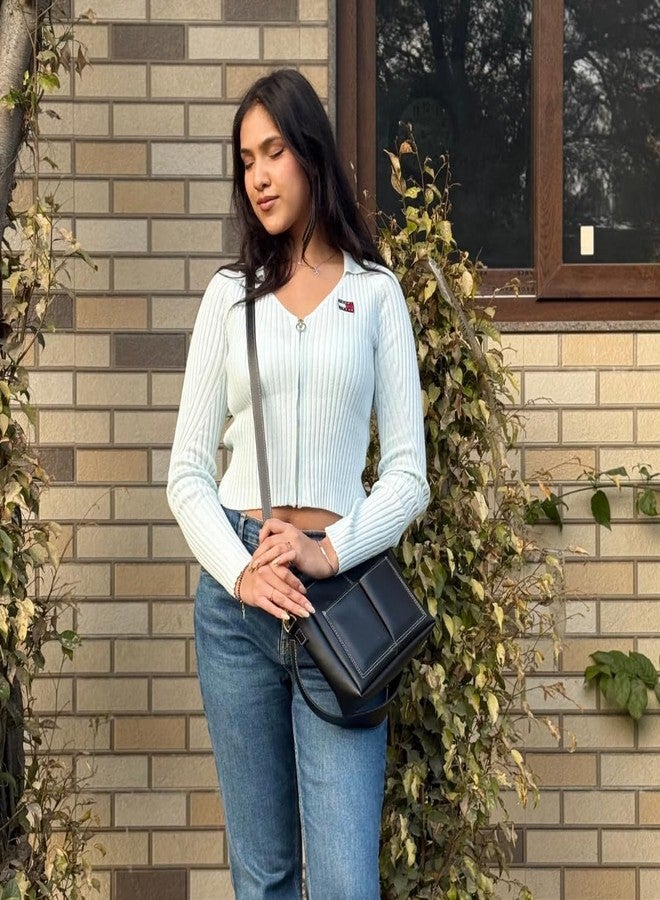 IMARS Premium Vegan Leather Multi-Strap Sling Bag | Compact Crossbody with Dual Detachable Straps - Image 2