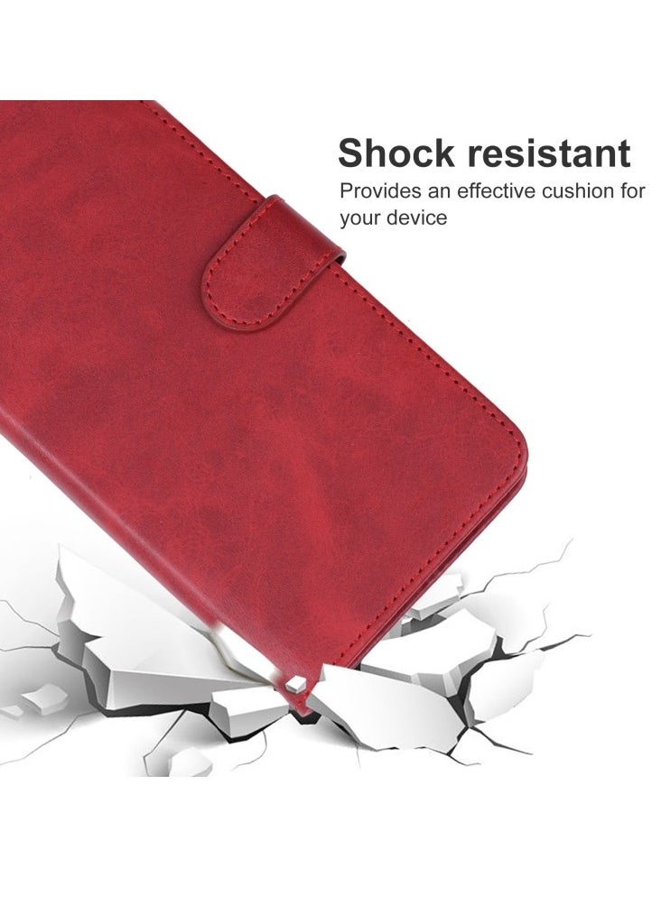 For OPPO Find X7 Ultra Leather Phone Case(Red)  - Image 5
