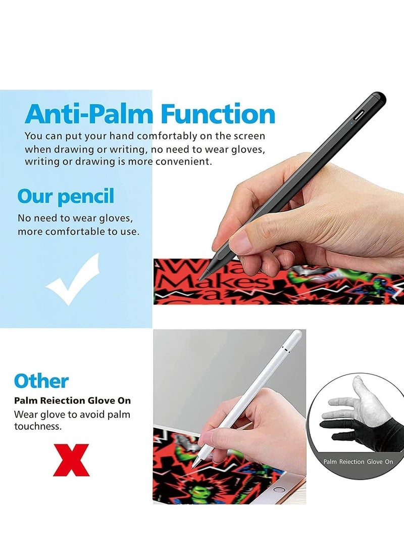 ELTRAZONE Stylus Pen for iPad with Palm Rejection,Tilt Sensitive & Magnetic, iPad Pen Compatible with 2018-2023 Apple iPad 10/9/8, iPad Air 5/4/3,iPad Pro 11/12.9 iPad Mini 6/5,(Alternative of Apple Pencil)  - Image 3