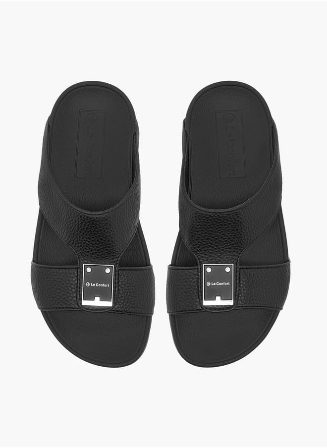 Le Confort Boys Textured Arabic Sandal  - Image 1
