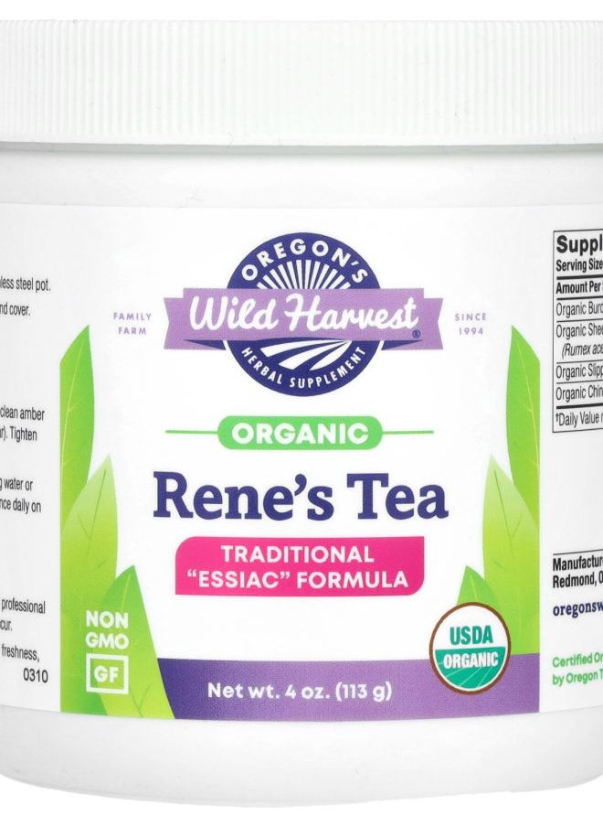 Organic Rene's Tea 4 oz (113 g) - pzsku/ZEB9EE31391BE44D41418Z/45/_/1729076991/61f109b0-448c-4c19-bb5e-3d9164a11804