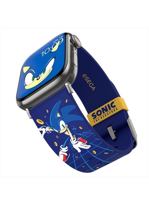 Sonic the Hedgehog Smartwatch Band - Officially Licensed, Compatible with Every Size & Series of Apple Watch (watch not included)