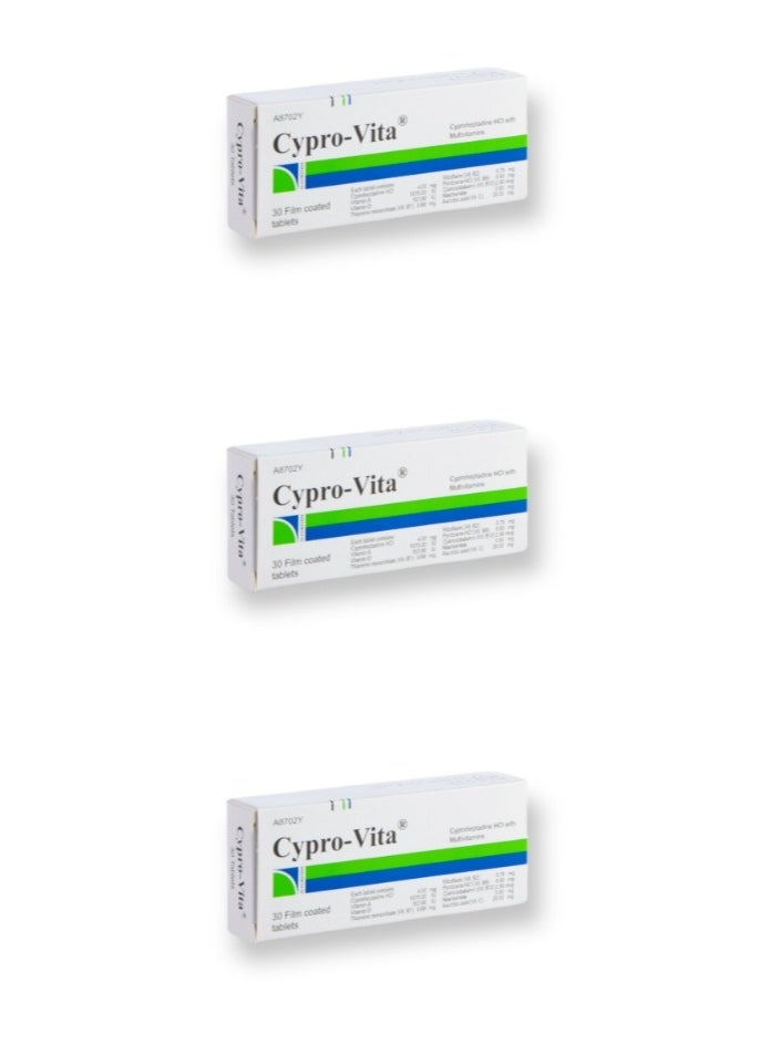Cypro-Vita - Cypro Vita 30 Tablets 3PCS - Image 1