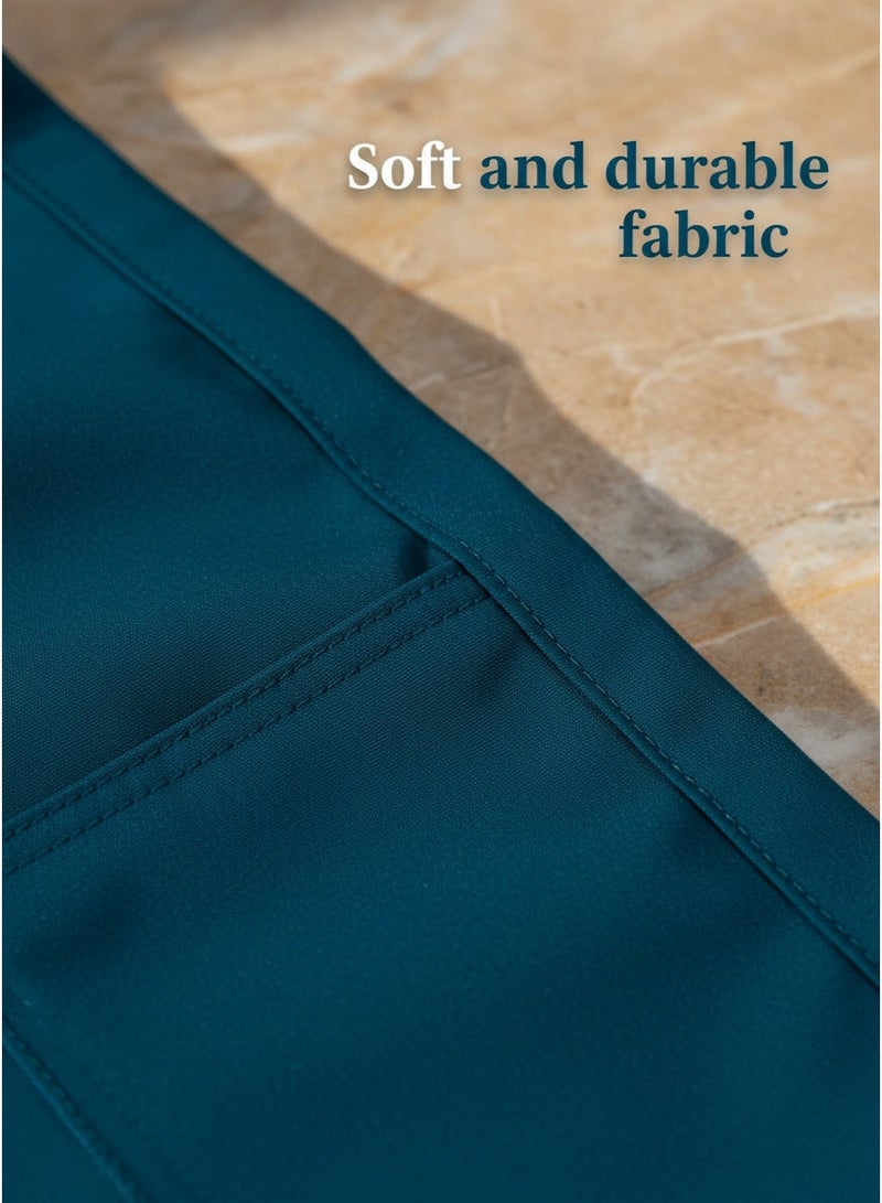 Mark Fairwhale New Minimalist Stand Up Collar Half Zipper Medical Hand Wash Suit Set - Image 4