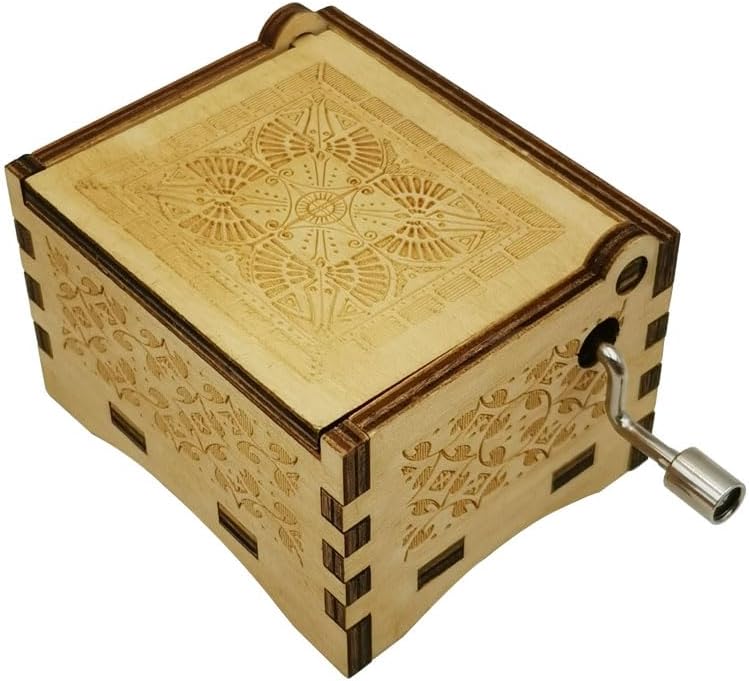 STARRUM Howl's Music Box Moving Hands Crank Merry Go Round of Life Castle Laser Musical Box for Men Women Birthday Christmas gifts (Merry and Go Round Life) - Image 2