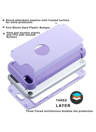 Compatible with iPod Touch 7 Case, iPod Touch 6 Case, iPod Touch 5 Case, Heavy Duty High Impact Knox Armor Case Cover for iPod Touch 5th/6th/7th Generation, Purple - pzsku/ZEB9F32B2D08E828713A3Z/45/_/1687655668/45942934-df94-470d-97c6-4c863050ccb7