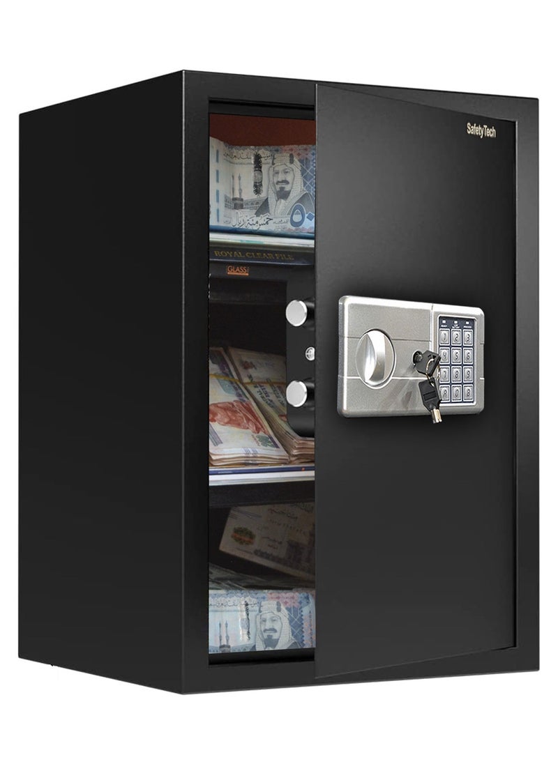 Safety Tech Electronic safe with triple storage space - size 50*35*31 cm - from Safety Tech  - Image 1