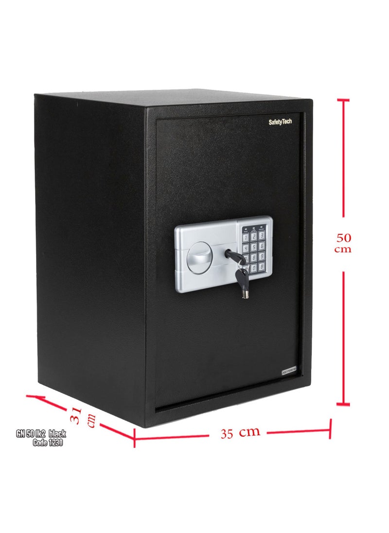 Safety Tech Electronic safe with triple storage space - size 50*35*31 cm - from Safety Tech  - Image 2