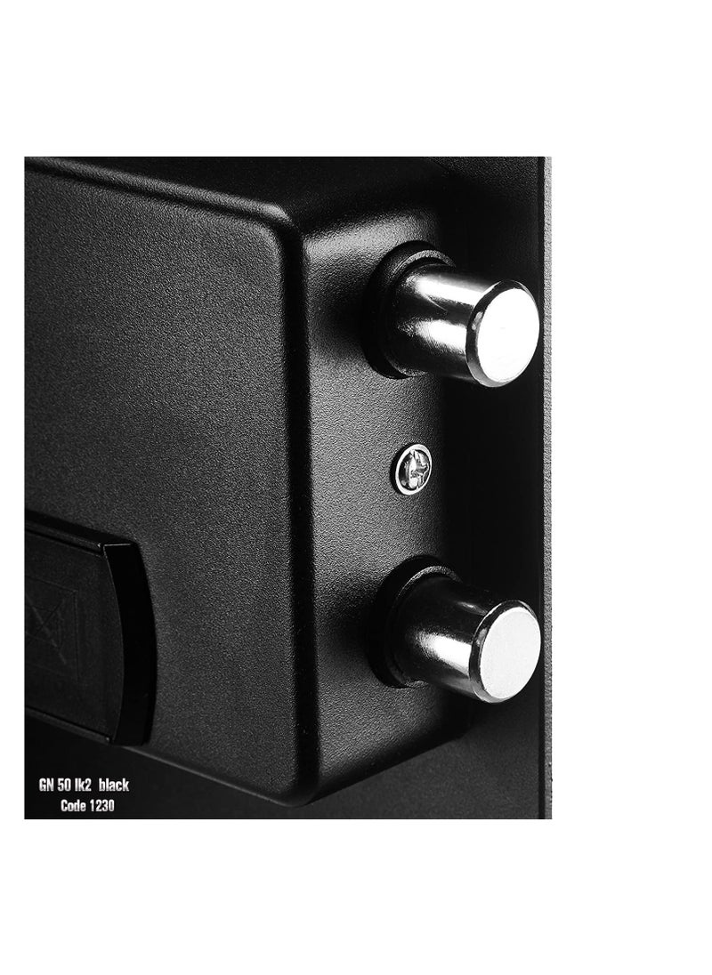 Electronic safe with triple storage space - size 50*35*31 cm - from Safety Tech