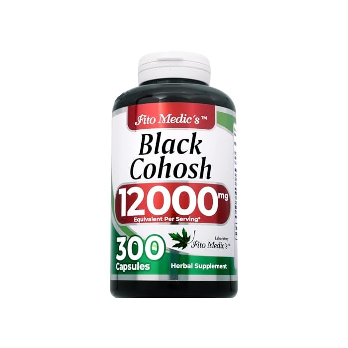 FITO MEDIC'S Lab | Black Cohosh |300 Capsules | Black Cohosh Root | Black Cohosh Capsules | Concentrate Extract - Image 4