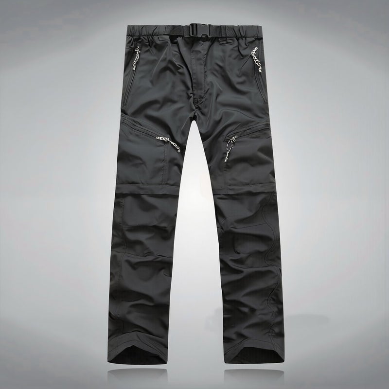 Convertible Hiking Pants Quick Dry Water Resistant For Camping Fishing Golf Olive S - Image 4