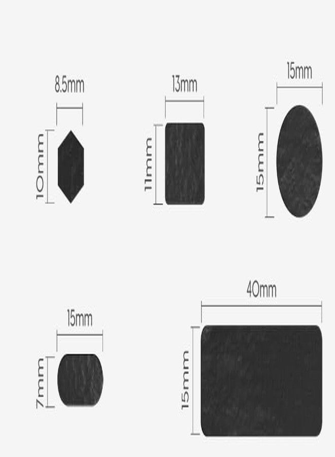 PWNAGE Ultra Custom Universal Grip Tapes 3M Adhesive Pre-Cut Griptape Pre-Laminated Sweat Absorbing High Performance Gaming Mouse, Keyboards, Phones, Consoles, PS Controllers - 0.5mm Fits All DIY - Image 2