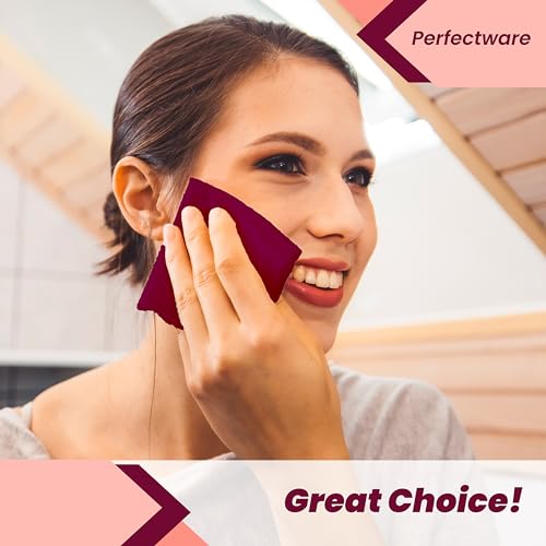 Perfectware بيرفكت وير - مناديل مشروبات بورغندي مزدوجة الطبقة 250 حبة - Image 4