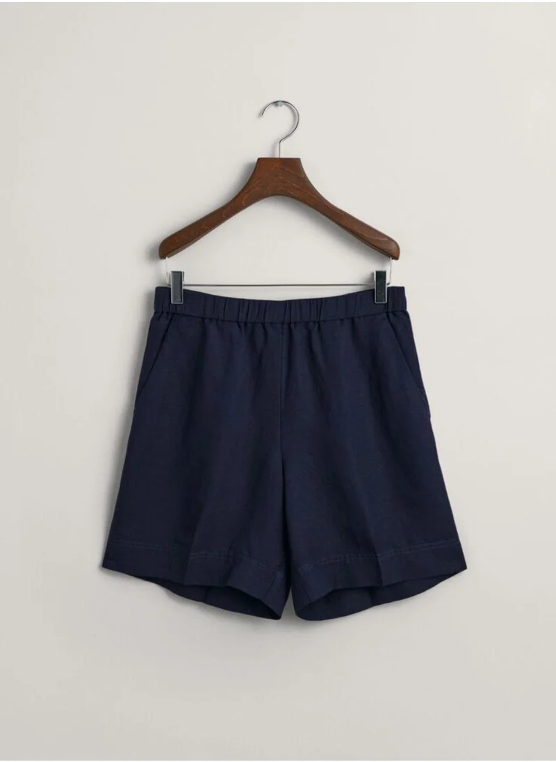 GANT Gant Relaxed Fit Linen Blend Pull-On Shorts