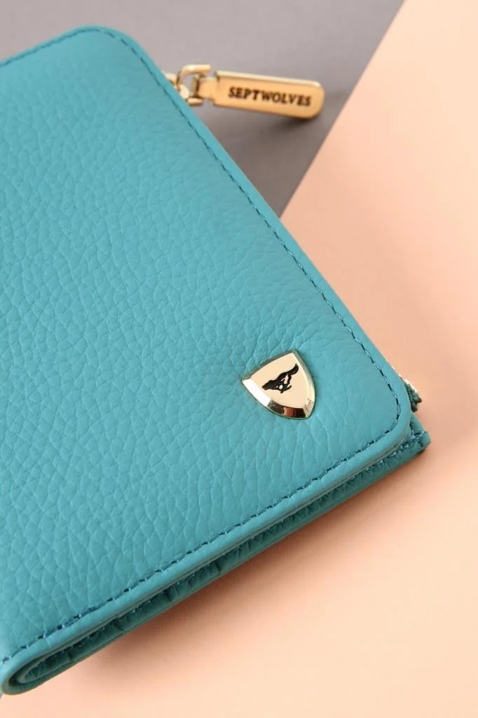Septwolves Snowdrop Leather Women's Card Holder and Wallet