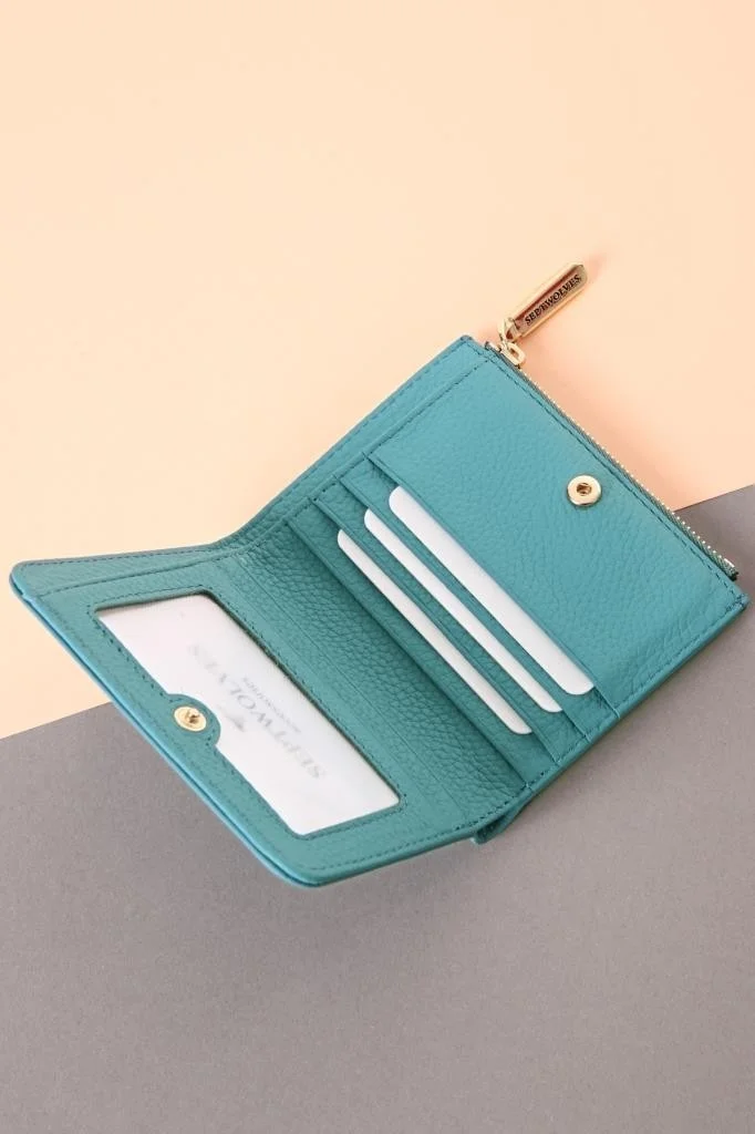 Septwolves Snowdrop Leather Women's Card Holder and Wallet