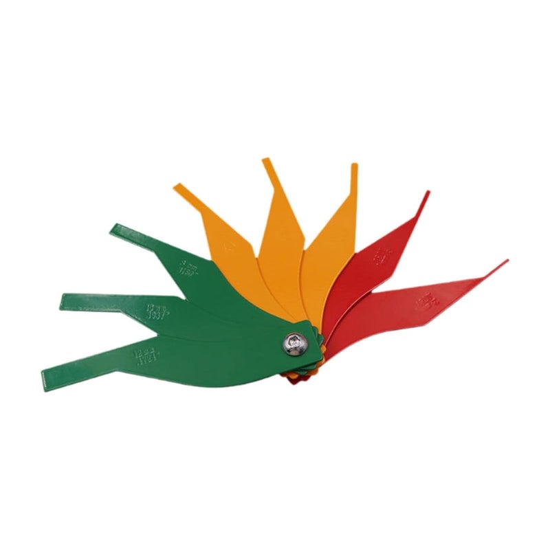 Metal Brake Pad Gauge Tool Set For Disc And Drum Professional Portable Lining Thickness Gauges - Image 2