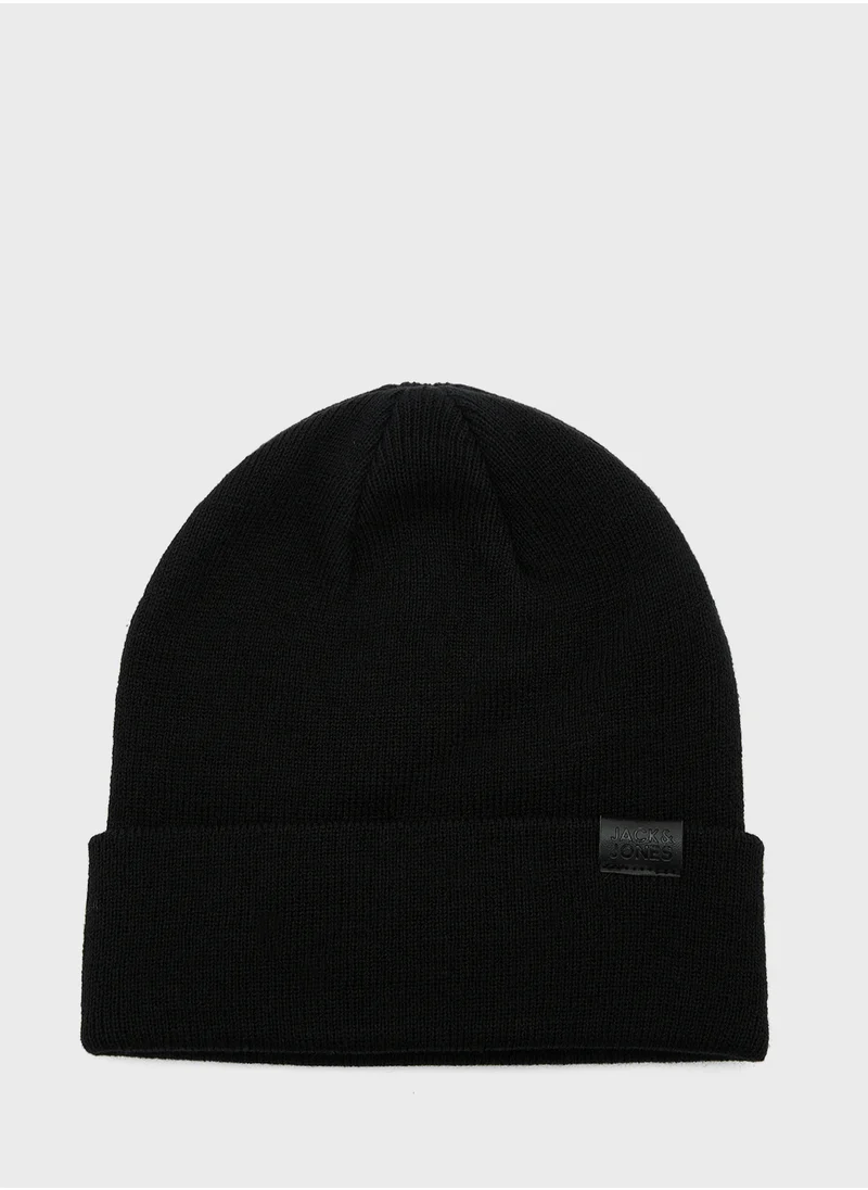 جاك اند جونز Knitted Scarf & Beanie Set