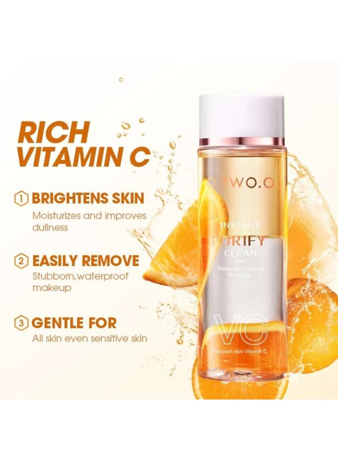 أوتو O.TWO.O Vitamin C Deep Cleanse Makeup Remover – Gentle & Brightening - Image 4