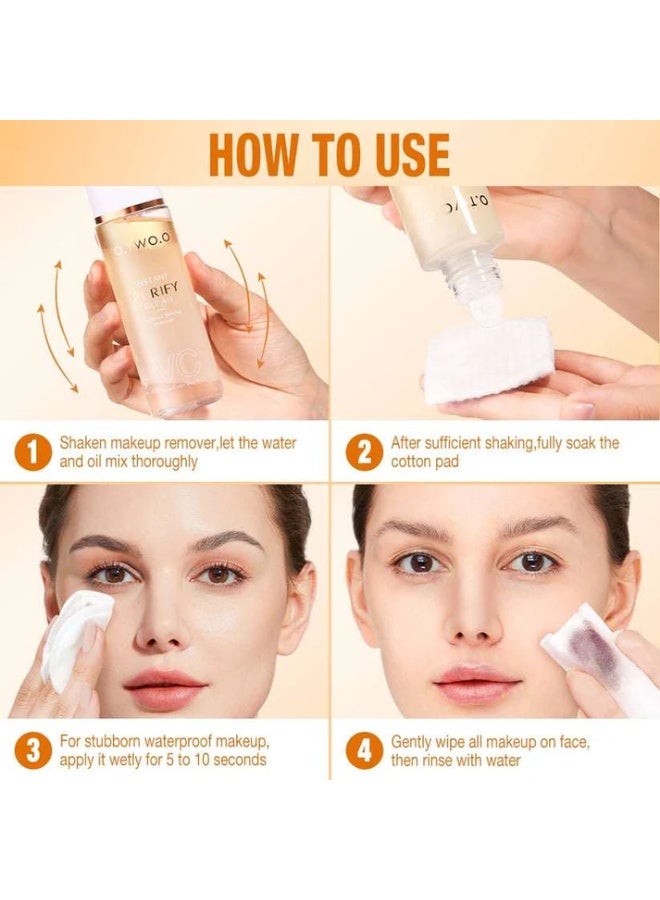 أوتو O.TWO.O Vitamin C Deep Cleanse Makeup Remover – Gentle & Brightening - Image 5