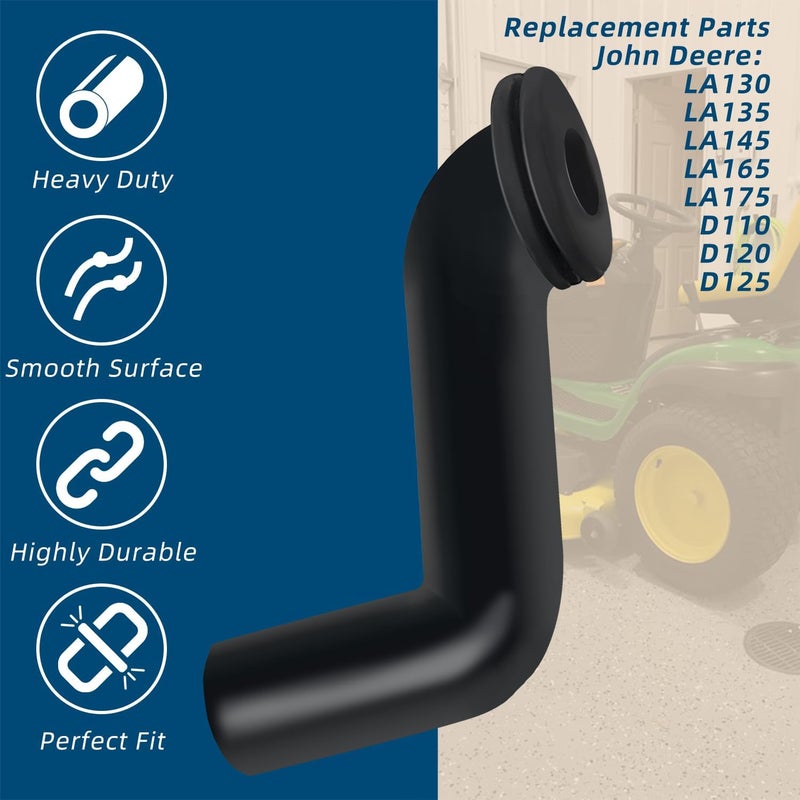 deawater 3pcs Fuel Pump Vacuum Hose Part# 793147 for BS for John Deere LA130 LA135 LA145 LA165 LA175 D110 D120 D125 for Husqvarna for Sears DYS 4500 Lawn Tractor - Image 5