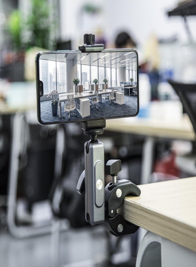 Suptig Camera Mount Clamp Super Clamp Pole Mount for Phon, Gopro Hero 13 Hero 12 11 10 9 8 7 6 5, Insta 360, DJI osmo Canon DSLR etc. - Image 5