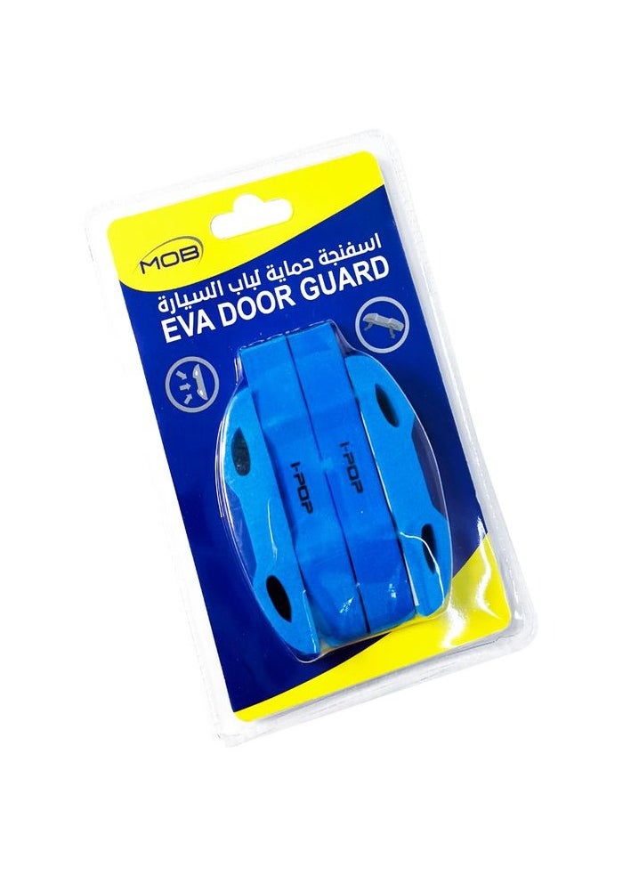 MOB Blue Anti-Collision and Adhesive Car Protective Door Guard/ Strip/ Pad -  I POP Car Door  - Image 1