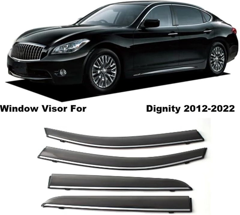 Wivplex Weathershields Window Visor for Mitsubishi Dignity - Image 5