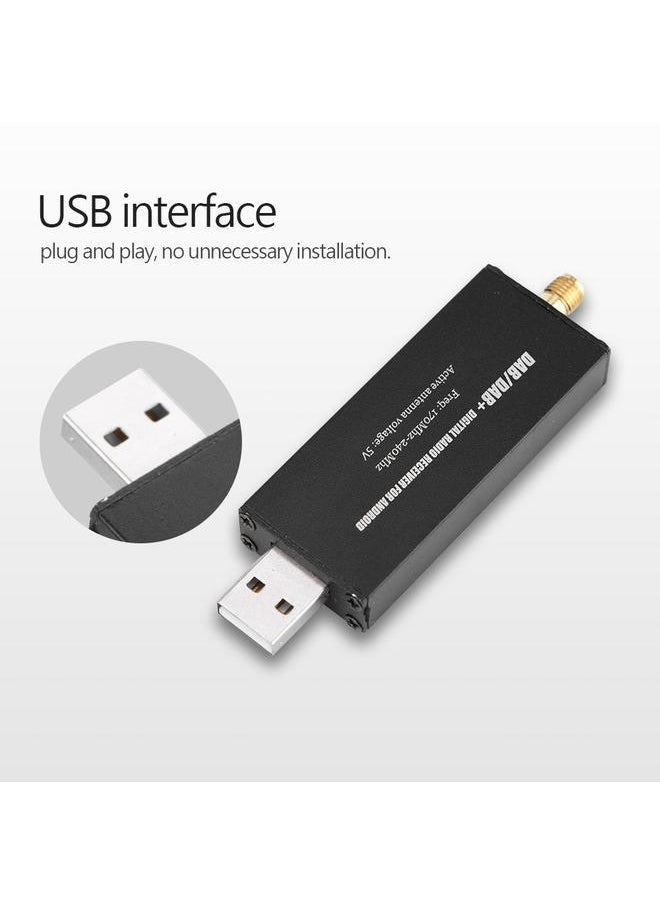 Thoraya - Mini Car Digital Radio Receiver USB DAB/DAB+ Digital Radio Android Navigation - Image 1
