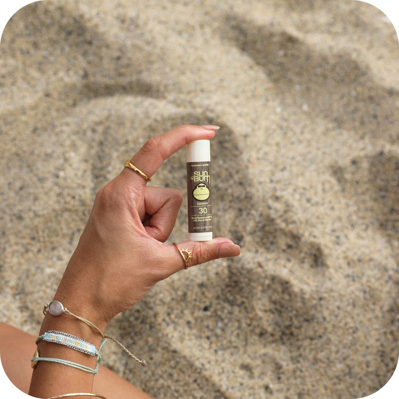 Sun Bum Sun Bum Spf 30 Sunscreen Lip Balm Vegan and Cruelty Free Broad Spectrum Uva/uvb Lip Care With Aloe and Vitamin E for Moisturized Lips Coconut Flavor 3 Pack - Image 5