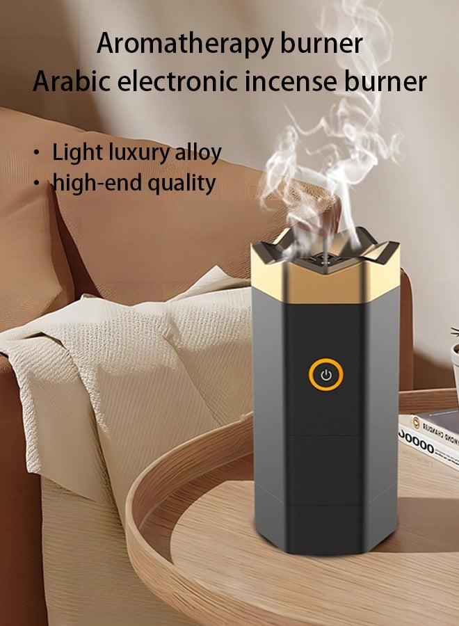 Incense Holders,Rechargeable Incense Burner, Electric Incense Burner, Car Aroma Diffuser Fresh Scent, Portable Incense Holders  - Image 1