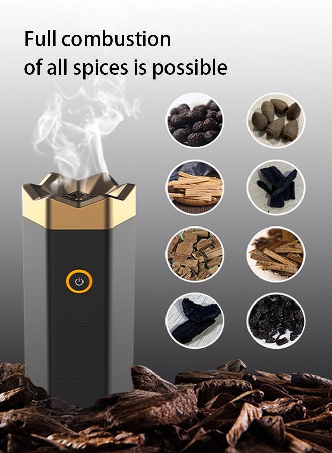 Incense Holders,Rechargeable Incense Burner, Electric Incense Burner, Car Aroma Diffuser Fresh Scent, Portable Incense Holders  - Image 3