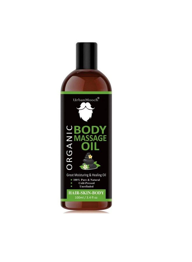 UrbanMooch Natural & Organic Body Massage Oil For Skin & Hair 100Ml - Image 2
