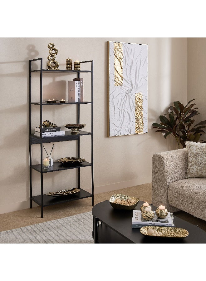 Home Box وعاء زينة بتشطيب مطروق - ذهبي - Image 4