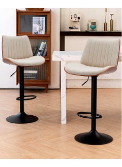 Generic Set Of 2 Pieces Modern Counter Height Barstools  - Image 4