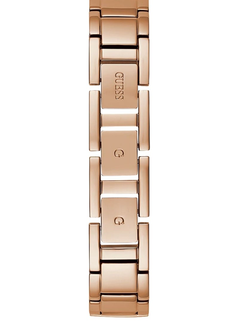 GUESS Treasure Women Rose Gold Tone Case Rose Gold Tone Stainless Steel Watch GW0476L3 - Image 3