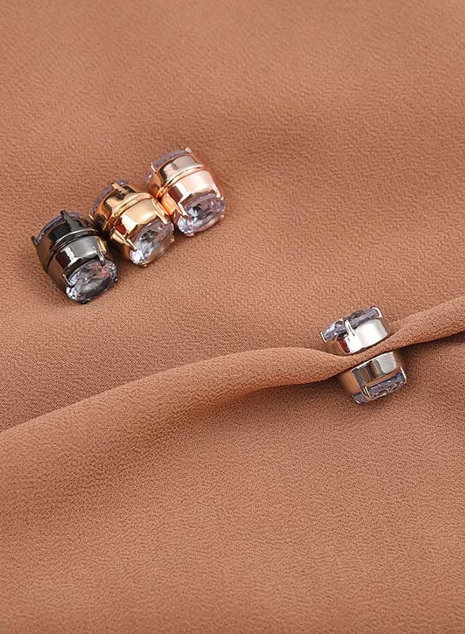 XIHIRCD 4 Pieces Strong Headband Magnets Safety Magnetic Headband Pins Suitable for Clothes And Scarves Women's Headband Magnets Headband Magnets - Image 5