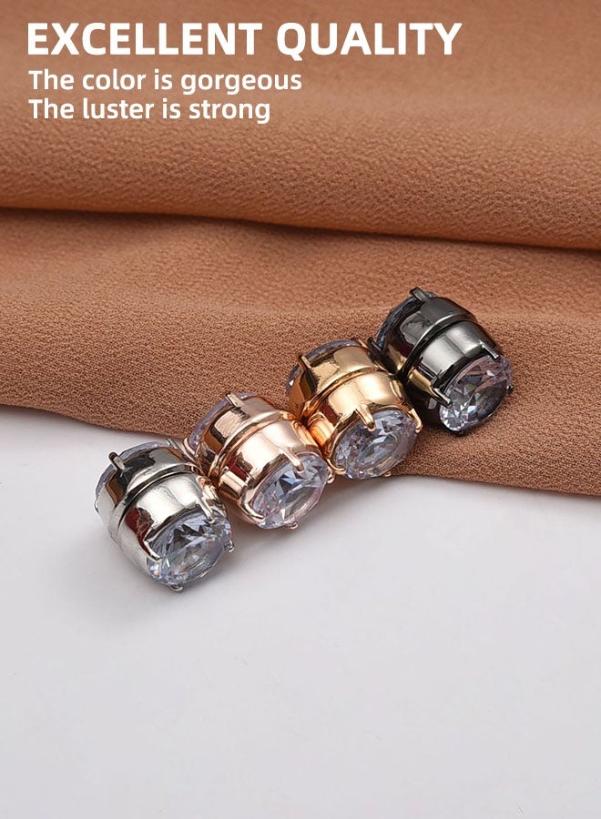 XIHIRCD 4 Pieces Strong Headband Magnets Safety Magnetic Headband Pins Suitable for Clothes And Scarves Women's Headband Magnets Headband Magnets - Image 2