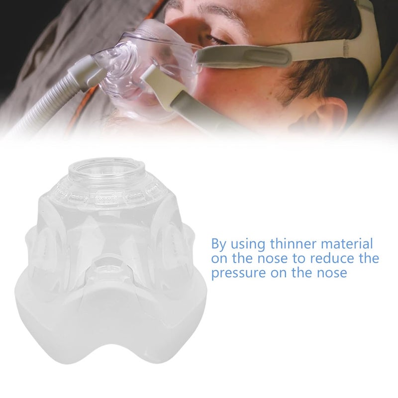 cheekyglo CPAP Mask Liners, Breathing Machine Nose Comfort Pad CPAP Mask Replacement Cushion Silicone Breathing Machine nose Cover Accessories for RESMED S9 S10(Standard)Standard - Image 2