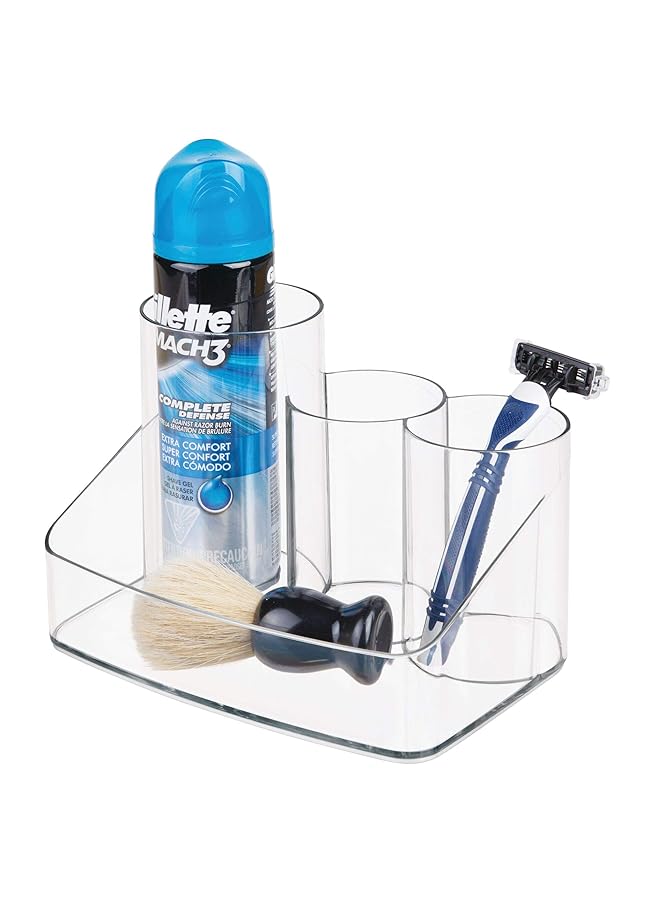 InterDesign Plastic Hair Care Organizer Styling Center The Clarity Collection – 8 Inch X 5.5 Inch X 5.5 Inch Clear - Image 5