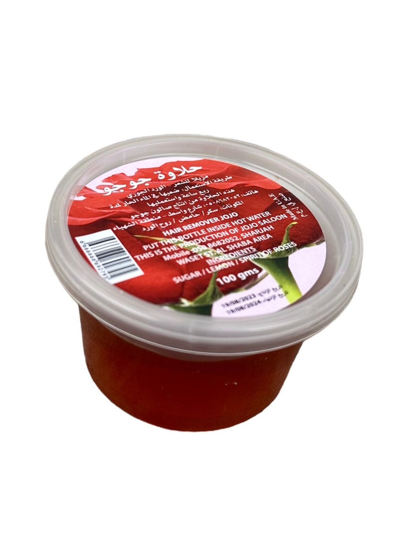 JOJO Hair Remover 100 gm Natural Sugar Wax for Gentle and Effective Hair Removal - Image 1