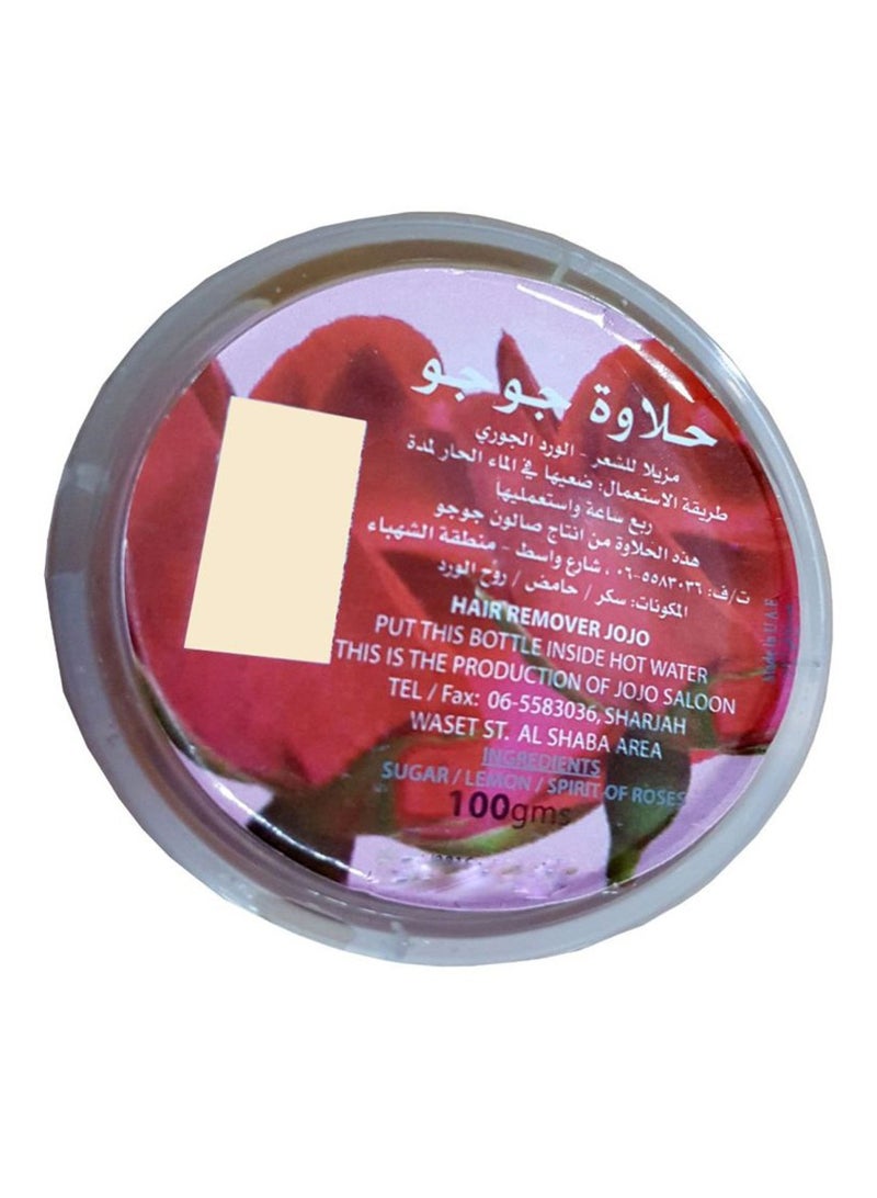 JOJO Hair Remover 100 gm Natural Sugar Wax for Gentle and Effective Hair Removal - Image 2