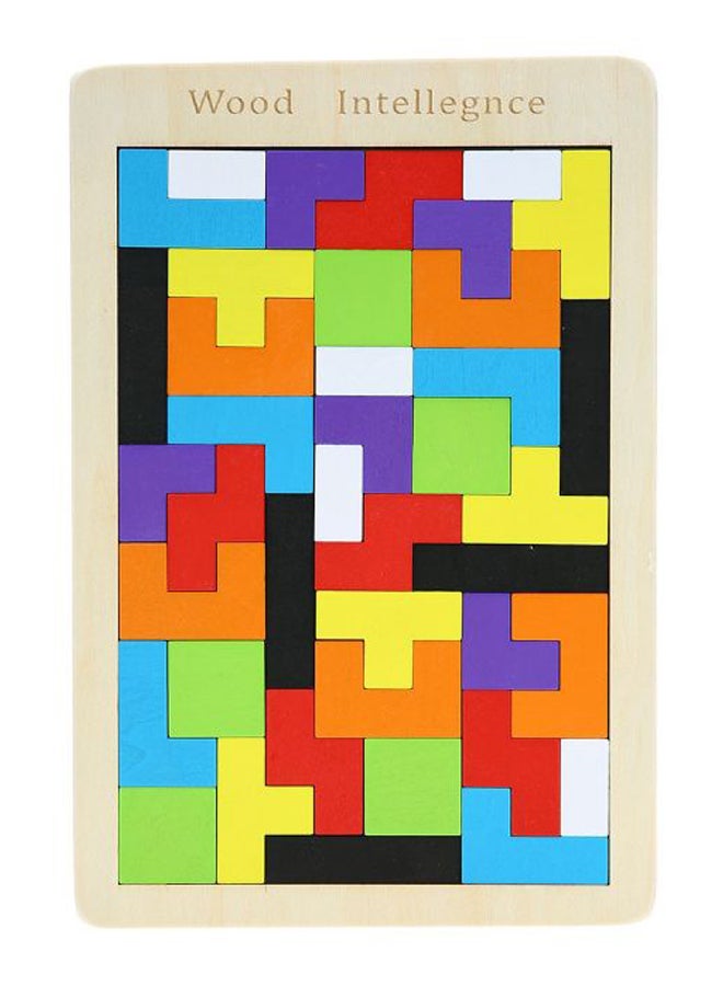 لعبة طاولة خشبية (Tetris) - Image 1