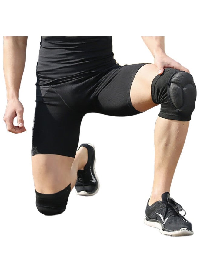 Chidong Anti-Collision Turtle Shell Knee Pads For Roller Skating, Ice Hockey, Basketball, Sports, Yoga, Dance, Kneeling, Patella Protection, 2-Pack - Image 2