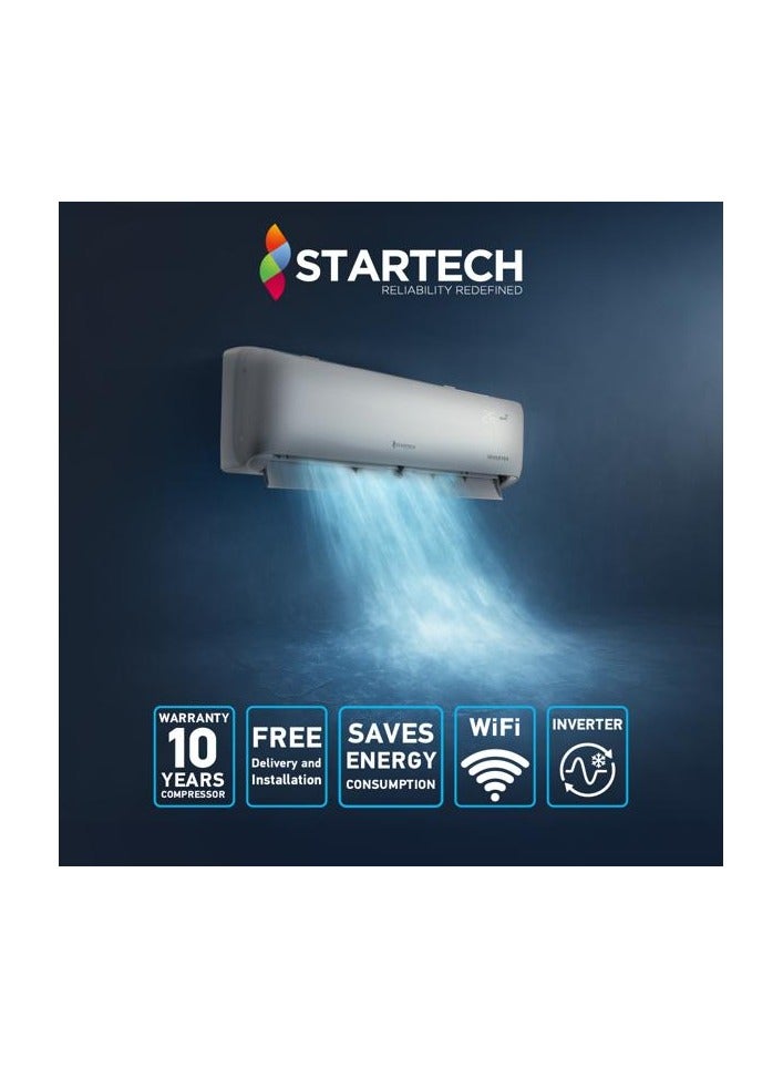 18K BTU Wi-Fi Control Cold Inverter Split Air Conditioner White ST-C18SACINV/WIFI